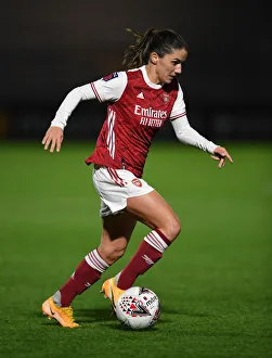 Arsenal Women vs. Tottenham Hotspur Women: Empty FA Womens Continental League Cup Match at Meadow Park