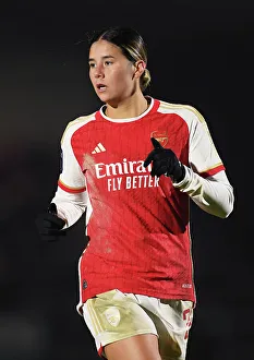 Arsenal Women V Tottenham Hotspur Women - Conti Cup 2023-24 Prints: Arsenal Women vs. Tottenham Hotspur Women: FA WSL Cup Clash at Meadow Park
