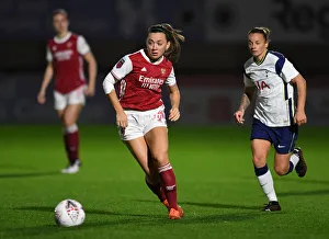 Arsenal Women vs. Tottenham Hotspur Women: Empty Meadow Park - FA Womens Continental League Cup Match