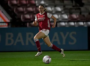 Arsenal Women vs. Tottenham Hotspur Women: Empty Meadow Park - FA Womens Continental League Cup Match