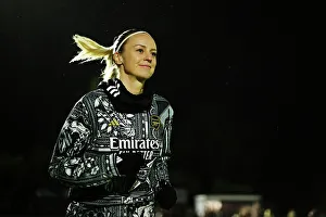 Arsenal Women V Tottenham Hotspur Women - Conti Cup 2023-24 Prints: Arsenal Women vs. Tottenham Hotspur Women: Pre-Match Warm-Up in FA WSL Cup (2023-24)