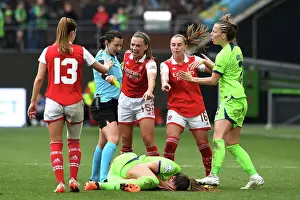 Vfl Wolfsburg V Arsenal Women 2022-23 Prints: Arsenal Women vs. VfL Wolfsburg: A UEFA Champions League Semi-Final Showdown