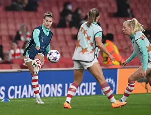 Arsenal Women V VfL Wolfsburg 2021-22 Prints: Arsenal Women vs. VfL Wolfsburg: UEFA Women's Champions League Quarterfinal First Leg