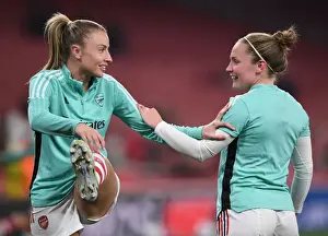 Arsenal Women V VfL Wolfsburg 2021-22 Prints: Arsenal Women vs. VfL Wolfsburg: UEFA Women's Champions League Quarterfinals (2021-22)