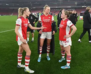 Arsenal Women vs. VfL Wolfsburg: UEFA Women's Champions League Quarterfinals at Emirates Stadium
