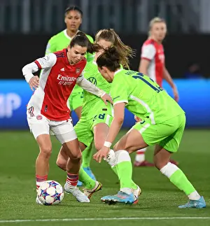 VfL Wolfsburg V Arsenal Women 2021-22 Prints: Arsenal Women vs. VfL Wolfsburg: UEFA Women's Champions League Quarterfinals Showdown