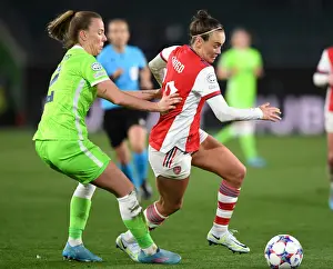 VfL Wolfsburg V Arsenal Women 2021-22 Prints: Arsenal Women vs. VfL Wolfsburg: UEFA Women's Champions League Quarterfinals Showdown