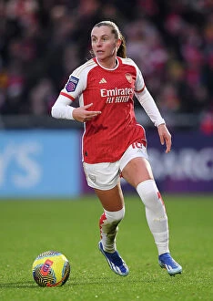 Images Dated 26th November 2023: Arsenal Women vs West Ham United: Super League Clash at Meadow Park