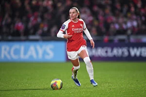 Images Dated 27th November 2023: Arsenal Women vs. West Ham United: Showdown in the Barclays WSL at Meadow Park