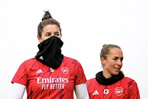 Images Dated 26th November 2023: Arsenal Women vs West Ham United: Barclays WSL Showdown at Meadow Park