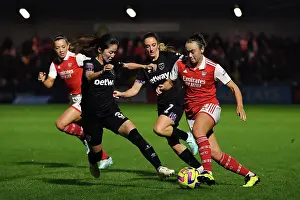 Arsenal Women V West Ham United Women 2022-23 Prints: Arsenal Women vs. West Ham United: Barclays WSL Showdown at Meadow Park (2022-23)