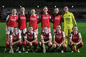 Arsenal Women V West Ham United Women 2022-23 Prints: Arsenal Women vs. West Ham United: Battle in the Barclays WSL at Meadow Park