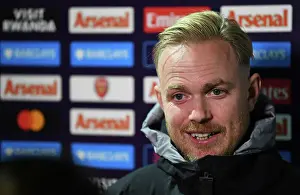 Arsenal Women V West Ham United Women 2022-23 Prints: Arsenal Women vs West Ham United: Jonas Eidevall's Pre-Match Strategies (Barclays WSL)
