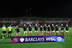 Arsenal Women V West Ham United Women 2022-23 Prints: Arsenal Women vs West Ham United: Showdown in the Barclays WSL at Meadow Park