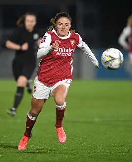 Arsenal Women vs. West Ham United Women: 2021 FA WSL Clash Amidst Empty Stands