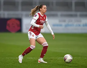Arsenal Women V West Ham United Women 2020-21 Prints: Arsenal Women vs. West Ham United Women: 2021 FA WSL Match at Empty Meadow Park