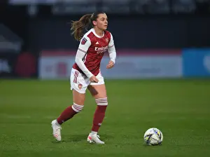 Arsenal Women V West Ham United Women 2020-21 Prints: Arsenal Women vs. West Ham United Women: 2021 FA WSL Match at Empty Meadow Park