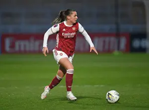 Arsenal Women V West Ham United Women 2020-21 Prints: Arsenal Women vs. West Ham United Women: 2021 FA WSL Match at Empty Meadow Park