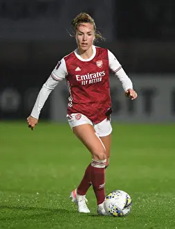 Arsenal Women V West Ham United Women 2020-21 Prints: Arsenal Women vs. West Ham United Women: 2021 FA WSL Match at Empty Meadow Park