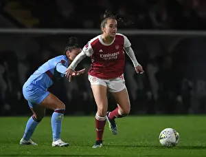 Arsenal Women vs. West Ham United Women: 2021 FA WSL Match at Empty Meadow Park
