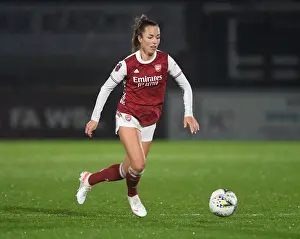 Arsenal Women vs. West Ham United Women: FA WSL Clash at Empty Meadow Park (April 2021)