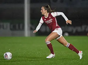 Arsenal Women vs. West Ham United Women: FA WSL Match at Empty Meadow Park (April 2021)