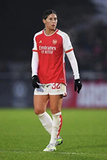 Images Dated 27th November 2023: Arsenal Women Take on West Ham United in Barclays WSL Clash at Meadow Park (2023-24)