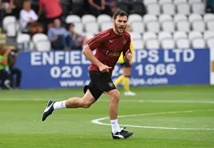 Arsenal Women's Assistant Coach Aaron D Antino Preparing for Arsenal vs West Ham United (2018-19)