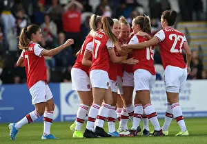 Arsenal Women V West Ham United 2019-20 Prints: Arsenal Women's Beth Mead Scores First Goal Against West Ham United in 2019-20 WSL Season