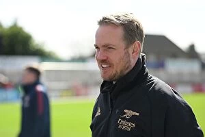 Images Dated 3rd April 2023: Arsenal Women's Boss Jonas Eidevall Reacts After FA WSL Clash vs Manchester City