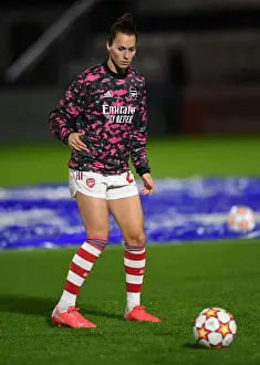 Arsenal Women V Hoffenheim 2021-22 Prints: Arsenal Women's Champions League Preparations: Viki Schnaderbeck Gears Up Against 1899 Hoffenheim