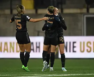 FC Zurich Frauen V Arsenal Women 2022-23 Prints: Arsenal Women's Champions League Triumph: Frida Maanum Nets Historic First Goal vs