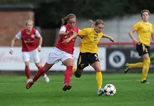 Arsenal Ladies V Bobruichanka 2011-12 Prints: Arsenal Women's Champions League Triumph: Jordan Nobbs Scores Six in Historic 6-0 Victory over Bobruichanka