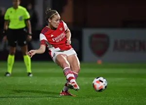 Arsenal Women V Slavia Prague 2021-22 Prints: Arsenal Women's Champions League Victory: Kim Little Scores Penalty Against Slavia Prague