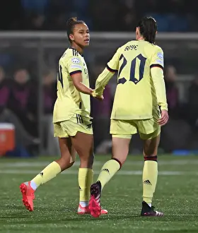 Arsenal Women's Champions League Victory: Nikita Parris Scores Second Goal vs. HB Koge