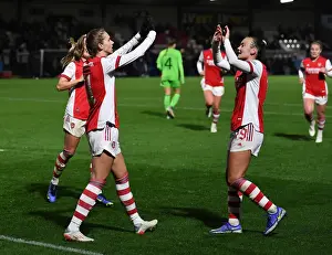 Arsenal Women V HB Koge 2021-22 Prints: Arsenal Women's Champions League: Vivianne Miedema Scores Third Goal Against HB Koge