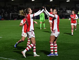 Arsenal Women V HB Koge 2021-22 Prints: Arsenal Women's Champions League: Vivianne Miedema's Hat-Trick vs HB Koge