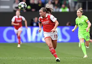 Vfl Wolfsburg V Arsenal Women 2022-23 Prints: Arsenal Women's Championship Challenge: Semi-Final Showdown vs. VfL Wolfsburg