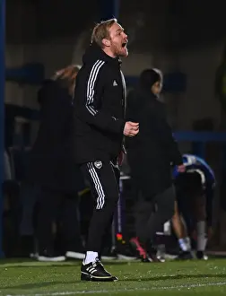 Arsenal Women's Coach Jonas Eidevall Leads Team Against Chelsea Women in FA WSL Match