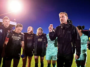 Images Dated 10th May 2023: Arsenal Women's Coach Jonas Eidevall Post-Match at Brighton & Hove Albion