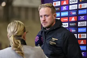 Arsenal Women's Coach Jonas Eidevall Post-Match Interview: FA WSL Clash Against Manchester United (2022-23)