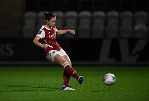 Arsenal Women V Tottenham Hotspur Women - Conti Cup 2020-21 Prints: Arsenal Women's Conti Cup Triumph: Lotte Wubben-Moy Scores Penalty in Shootout Against Tottenham