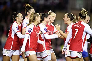 Images Dated 24th January 2024: Arsenal Women's Continental Tyres League Cup Triumph: Laia Codina's Brace Secures Victory Over