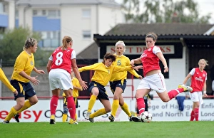 Arsenal Women's Dominance: Jennifer Beattie Scores Second Goal in 6-0 Win over Bobruichanka (UEFA Women's Champions League)
