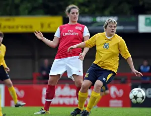 Arsenal Ladies V Bobruichanka 2011-12 Prints: Arsenal Women's Dominance: 6-0 Victory Over Bobruichanka in UEFA Champions League