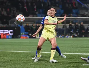 HB Koge V Arsenal Women 2021-22 Prints: Arsenal Women's Dominance: Aan Patten Scores Fourth Goal Against HB Koge in UEFA Womens Champions League