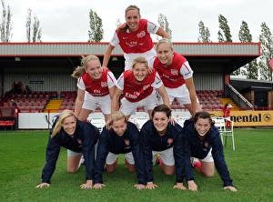 Arsenal Ladies V Bobruichanka 2011-12 Prints: Arsenal Women's Dominance: Kim Little