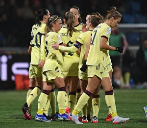 HB Koge v Arsenal Women 2021-22 Collection: Arsenal Women's Dominance: Nobbs Scores Fifth Goal in UEFA Champions League Win Against HB Koge