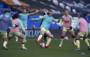 Birmingham City Women V Arsenal Women 2021-22 Prints: Arsenal Women's Dominance: Triumphing Over Birmingham City in WSL Showdown (09/01/2022)