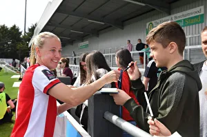Arsenal Women V Chelsea Women FA Cup 1/2 Final 2021-22 Prints: Arsenal Women's FA Cup Semi-Final: Beth Mead Signs Autographs After Arsenal vs